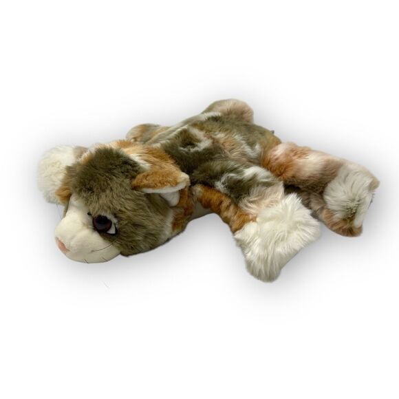 Li'l Pet Hospital Plush Calico Kitty Cat with Bandage Floppy Soft Stuffed Animal - Picture 1 of 10